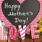 Mothers day sign