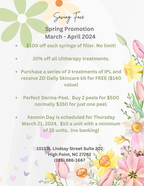 spring promotion offer